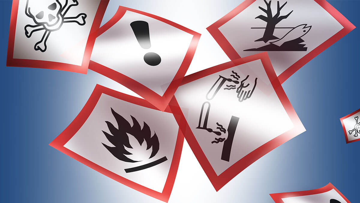 GHS Gefahrstoffsymbole